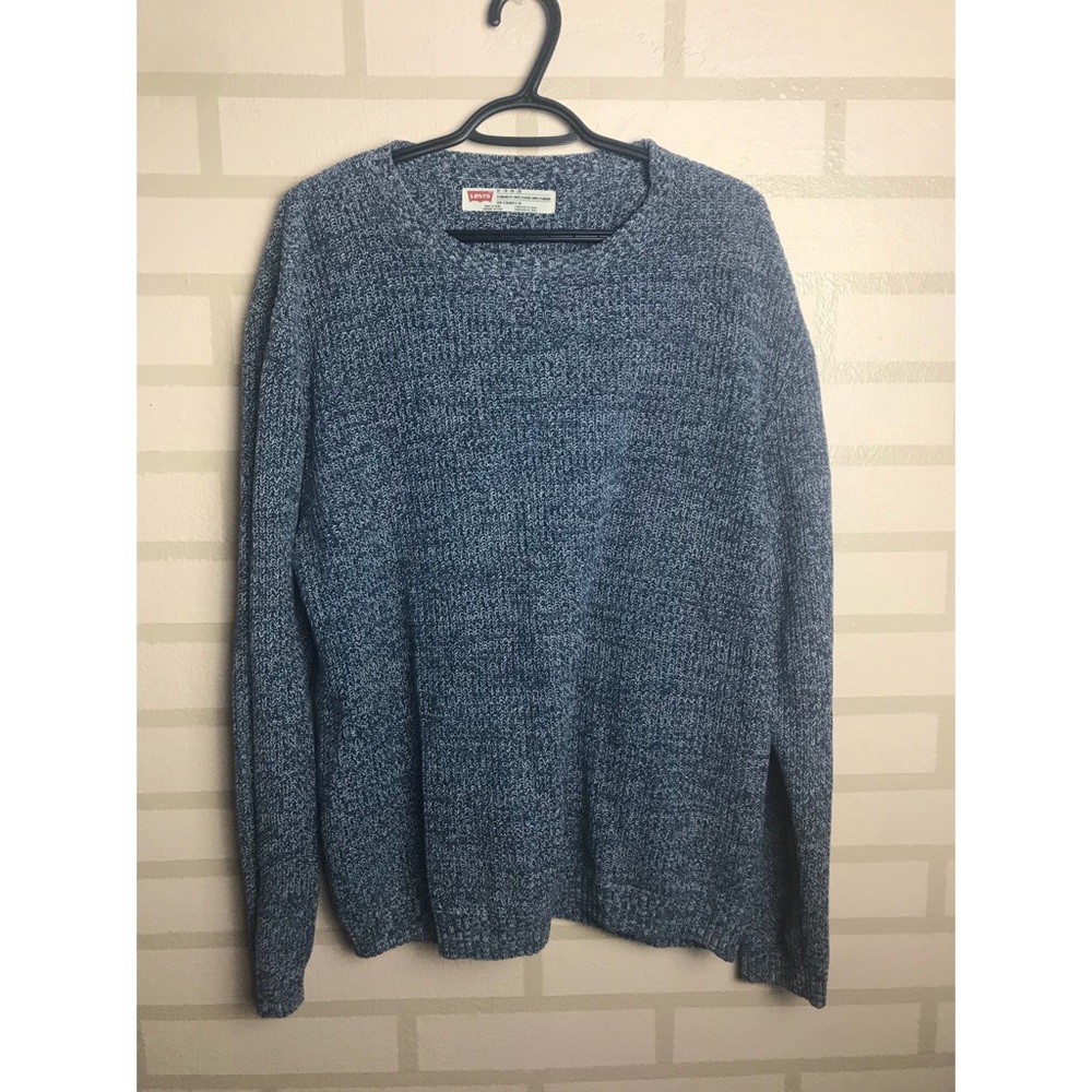 Levis mens blue sweater